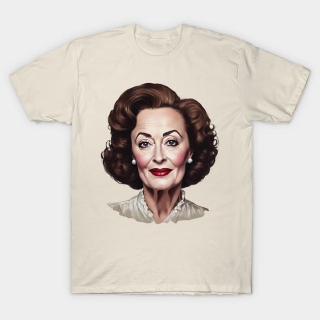 Portrait Mommie Dearest T-Shirt by nikkimilles_